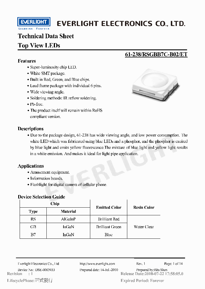 61-238-RSGBB7C-B02-ET_2176650.PDF Datasheet