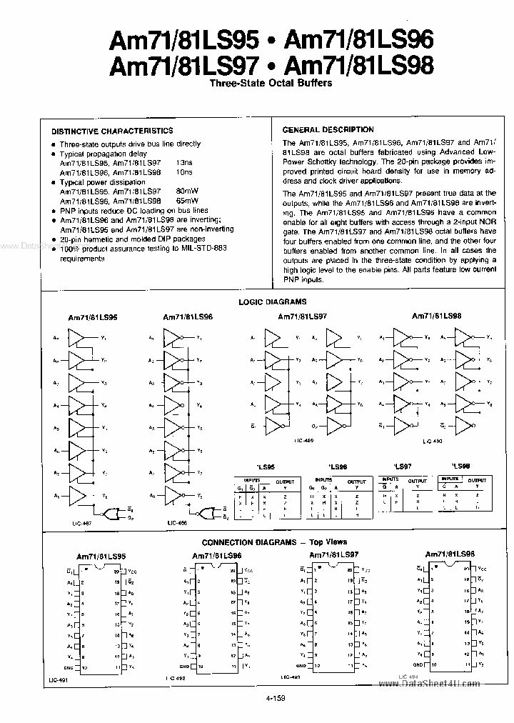 DM71LS95_2177307.PDF Datasheet