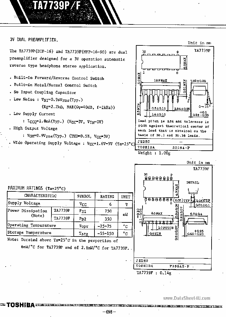 TA7739F_2177890.PDF Datasheet