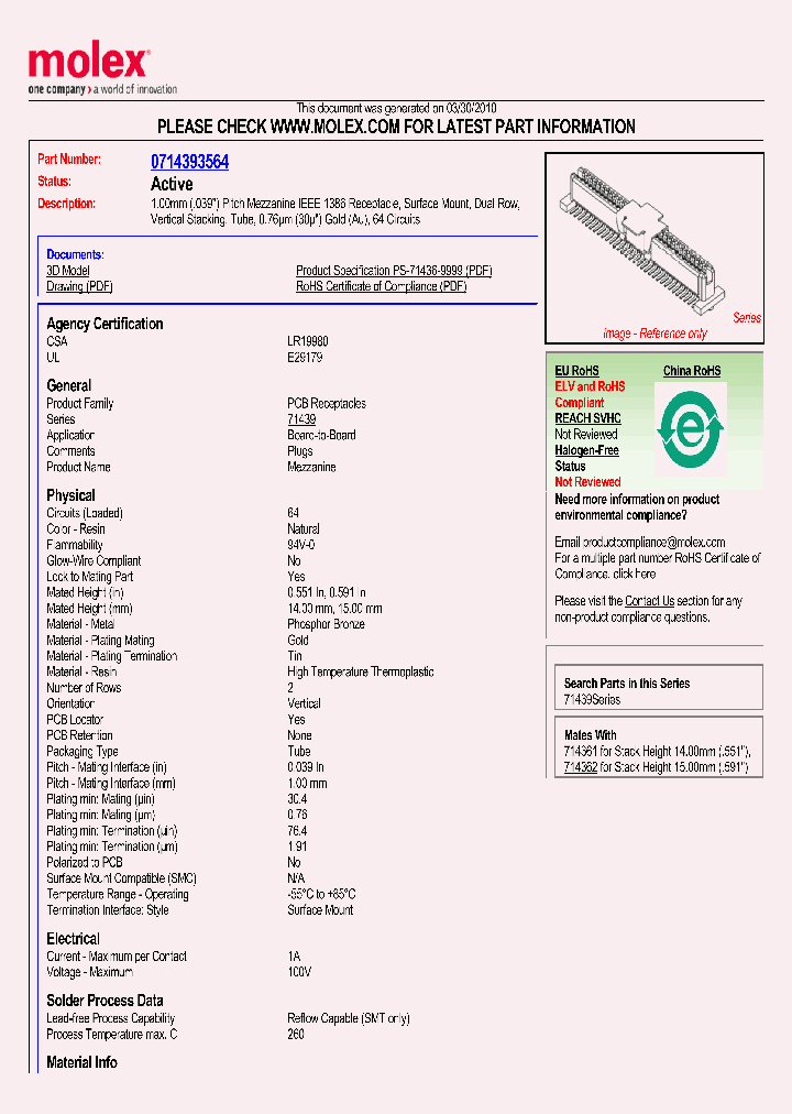71439-3564_2179670.PDF Datasheet