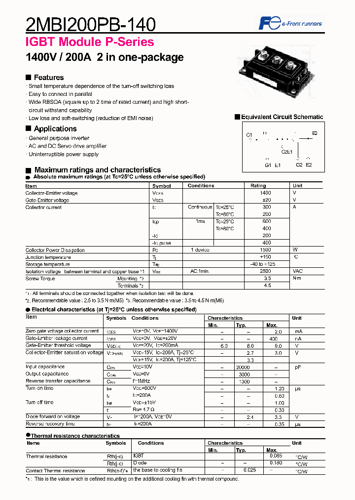 2MBI200PB-14004_2179972.PDF Datasheet