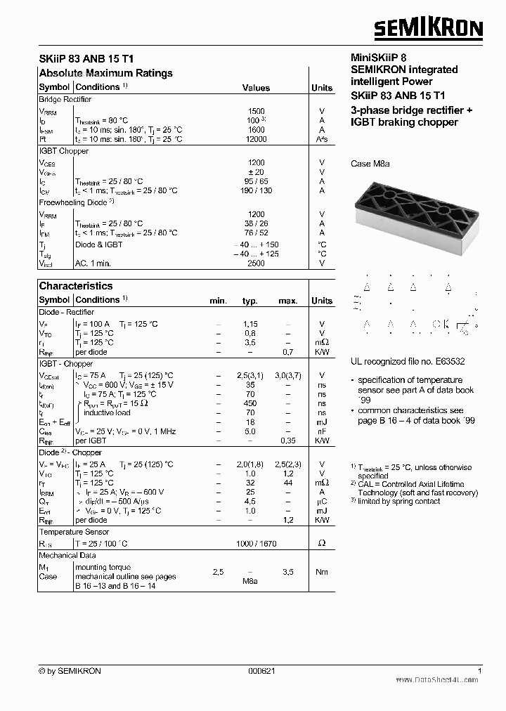 SKIIP83ANB15T1_2179511.PDF Datasheet