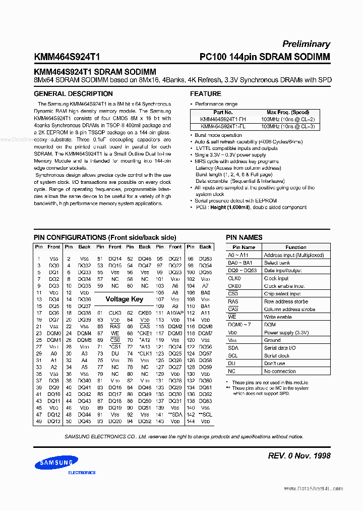 KMM464S924T1_2179603.PDF Datasheet