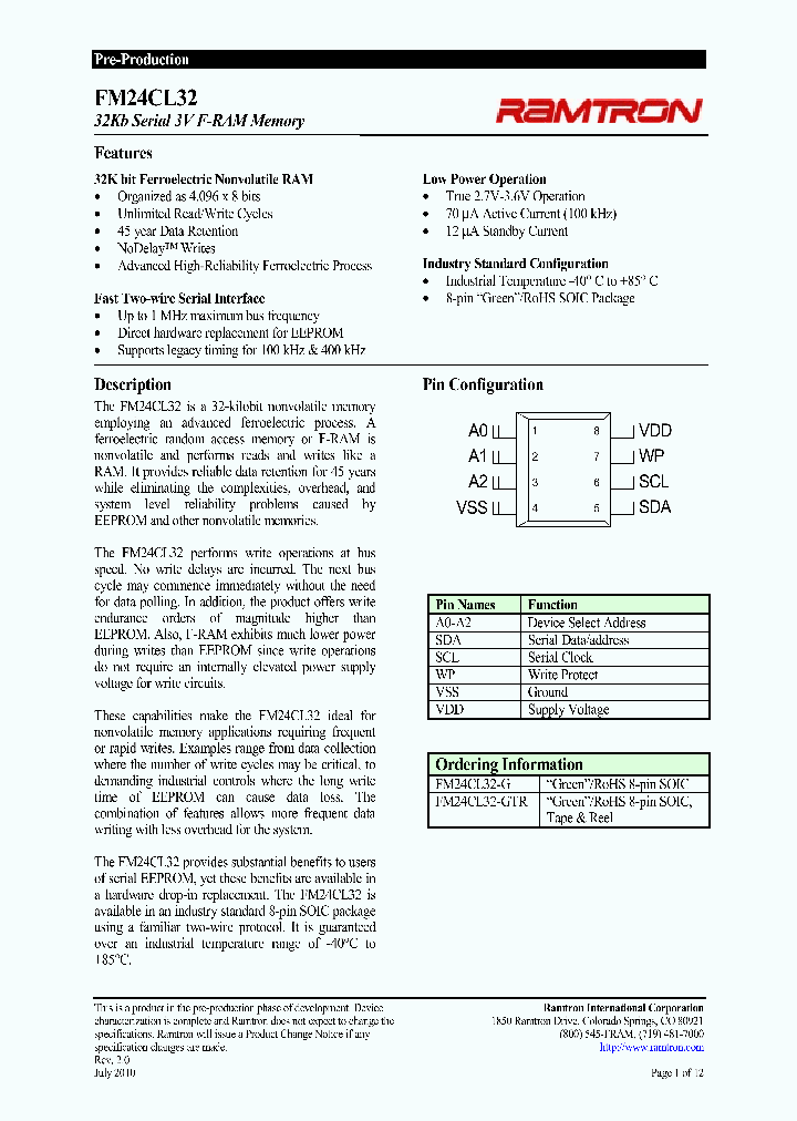 FM24CL32-GTR_2183902.PDF Datasheet