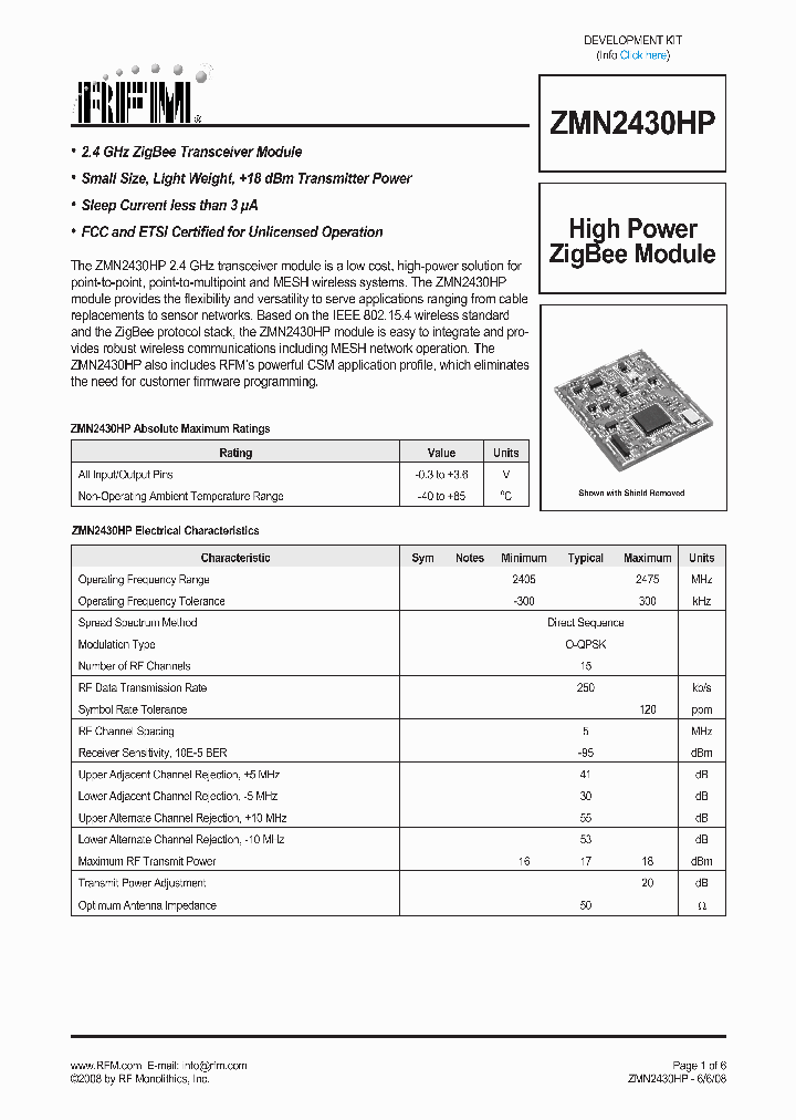 ZMN2430HP-R_2187663.PDF Datasheet