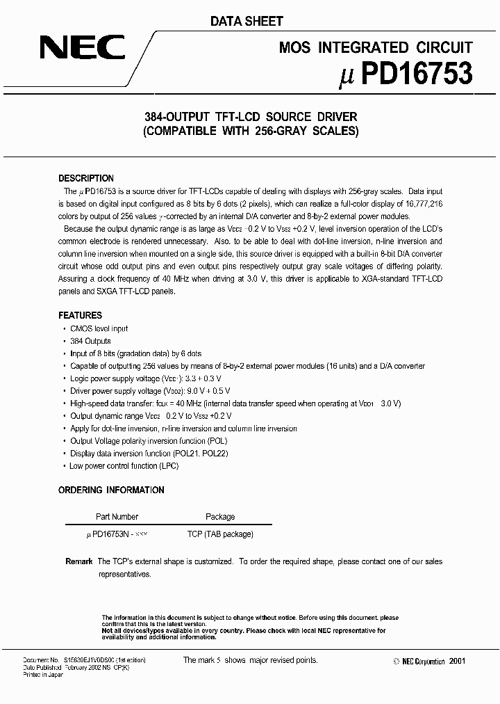 UPD16753N-XXX_2192848.PDF Datasheet