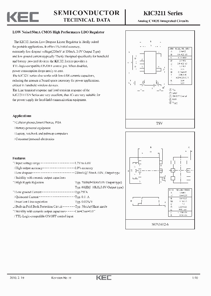 KIC3211TSN16A_2192774.PDF Datasheet