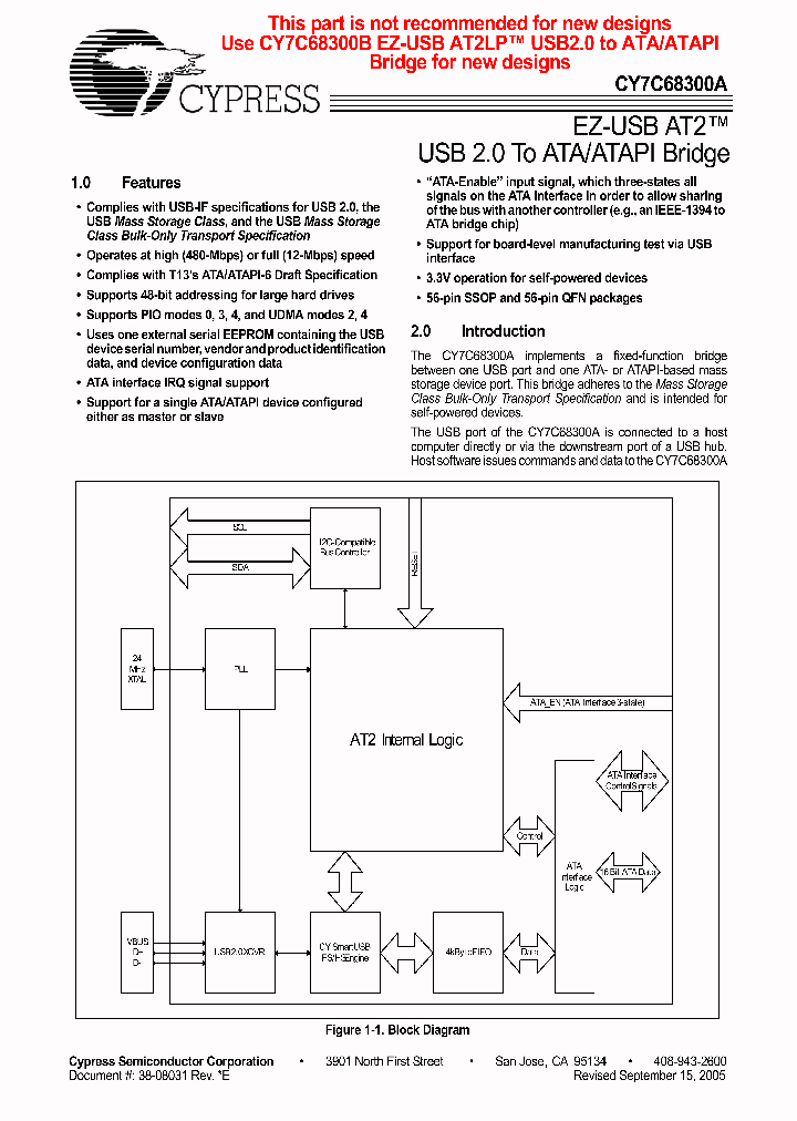 CY7C68300A-56LFC_2194071.PDF Datasheet