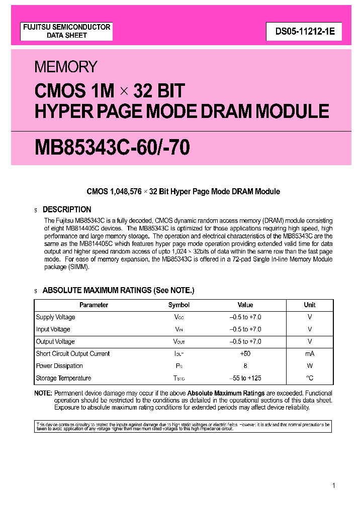 MB85343C-70_2197951.PDF Datasheet