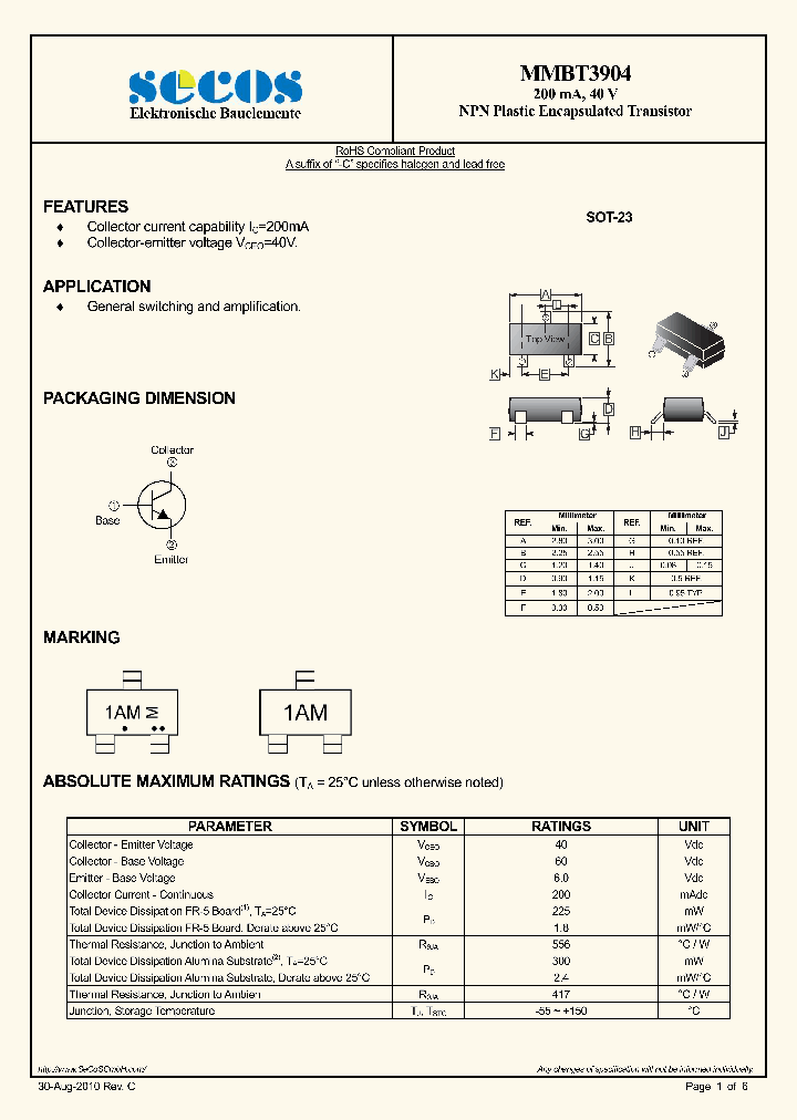 MMBT3904_2198080.PDF Datasheet