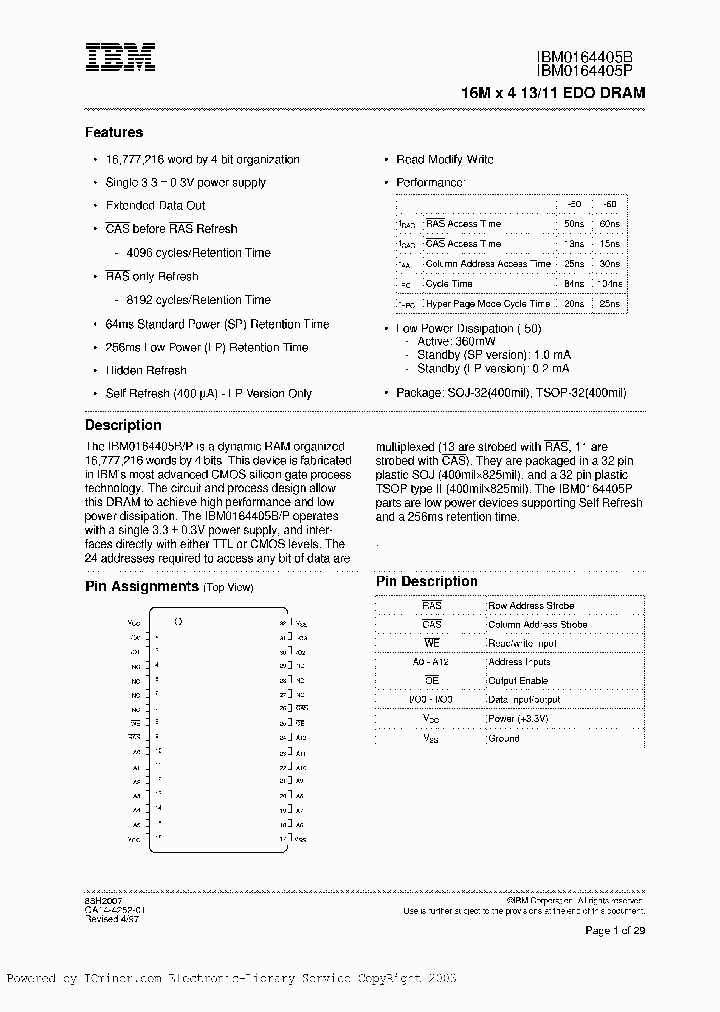 IBM0164405BJ3C-60_2198247.PDF Datasheet