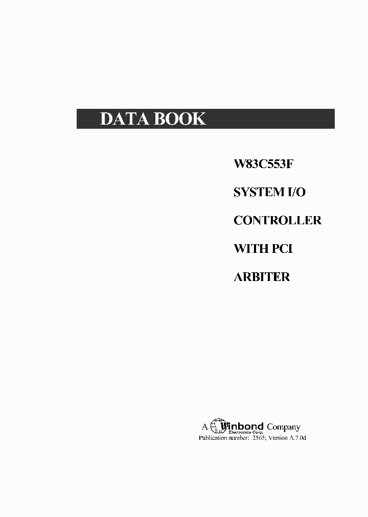 W83C553F-G_2199762.PDF Datasheet