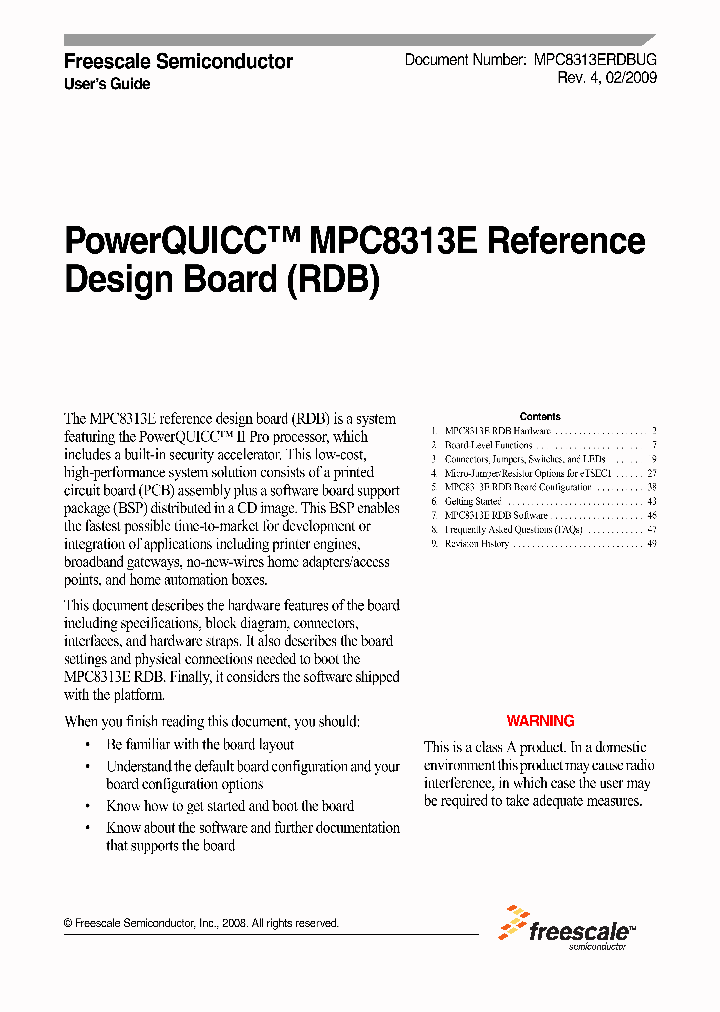 MPC8313E-RDBB_2199360.PDF Datasheet