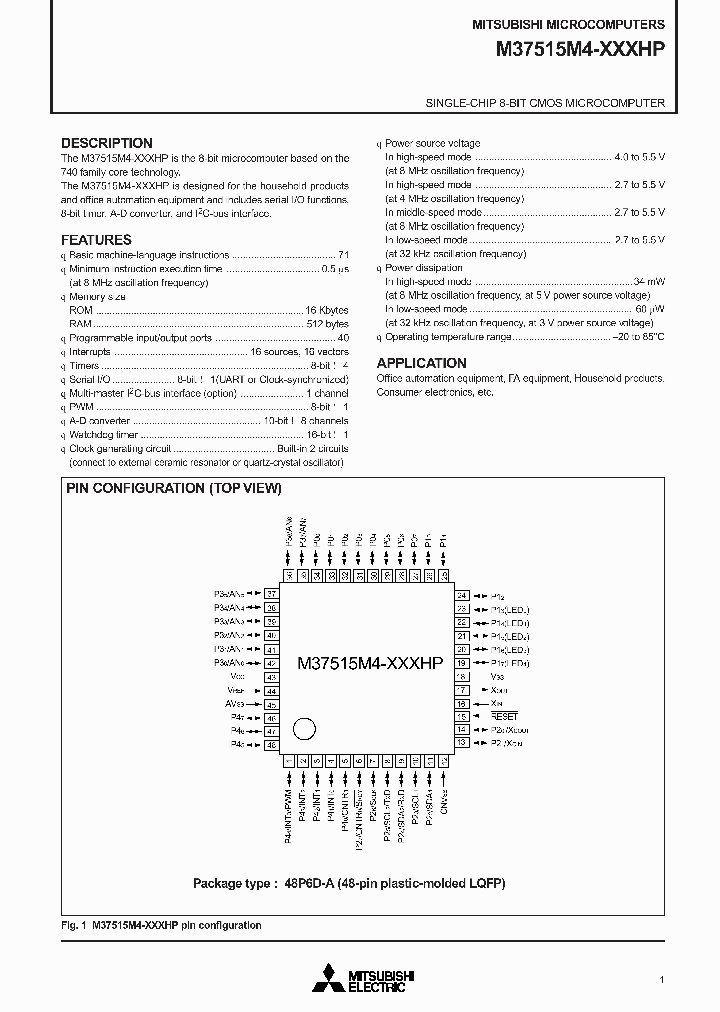M37515M4-C07HP_2200553.PDF Datasheet