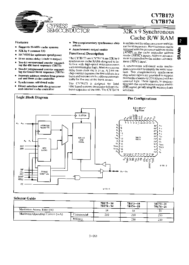 CY7B174-18YC_2203225.PDF Datasheet
