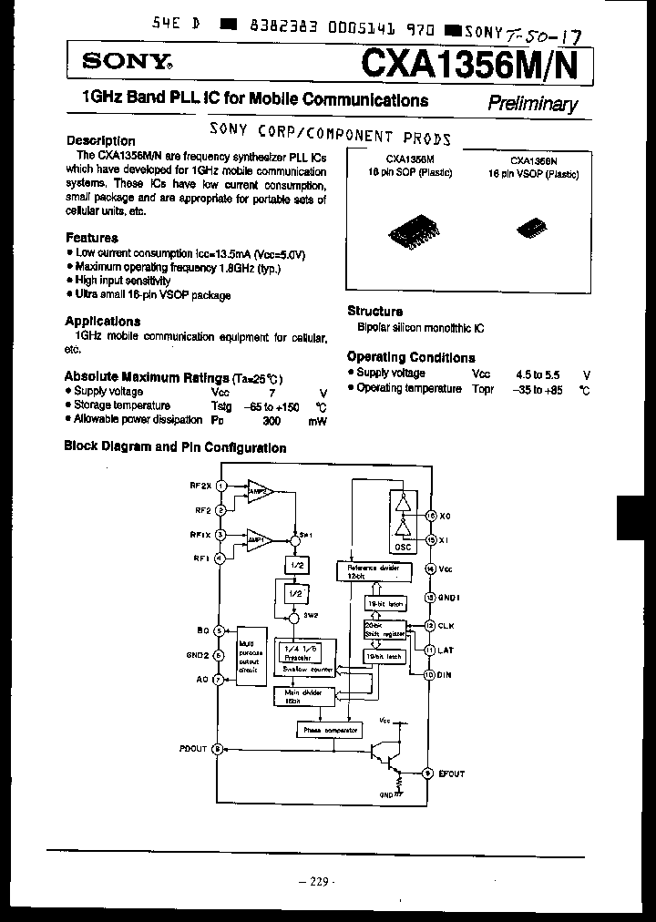 CXA1356M_2205063.PDF Datasheet