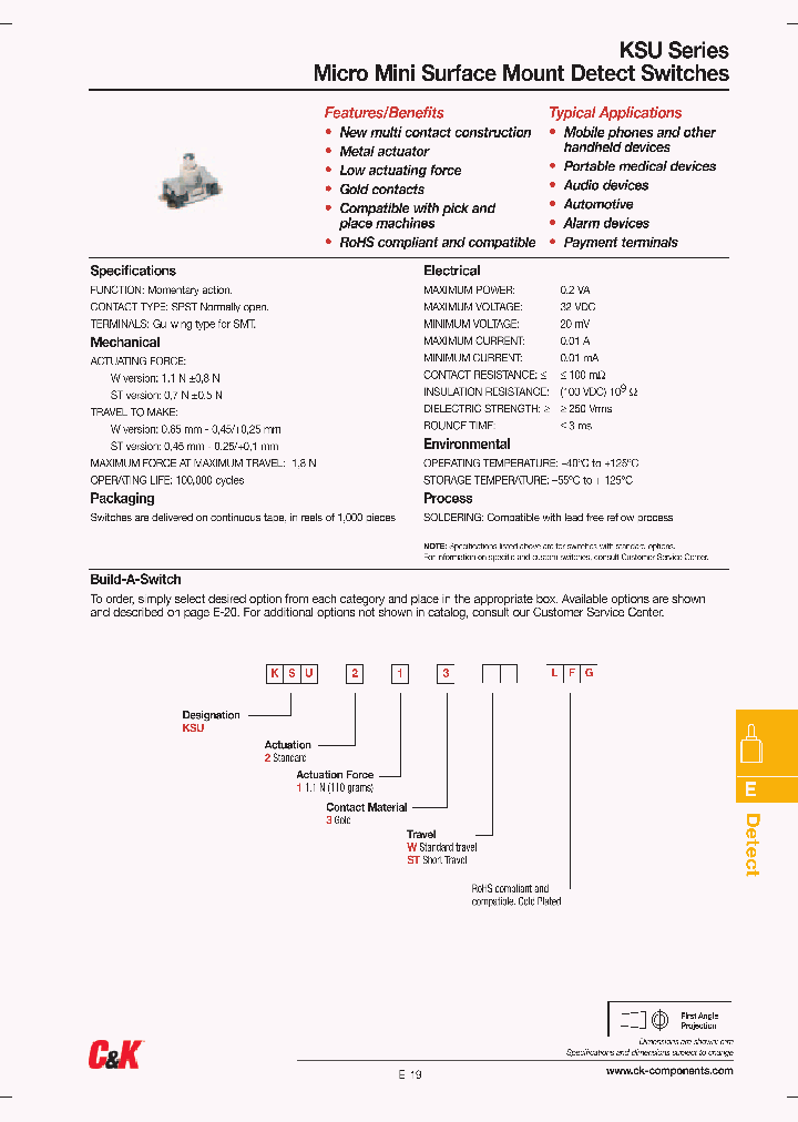 KSU213WLFG_2206963.PDF Datasheet