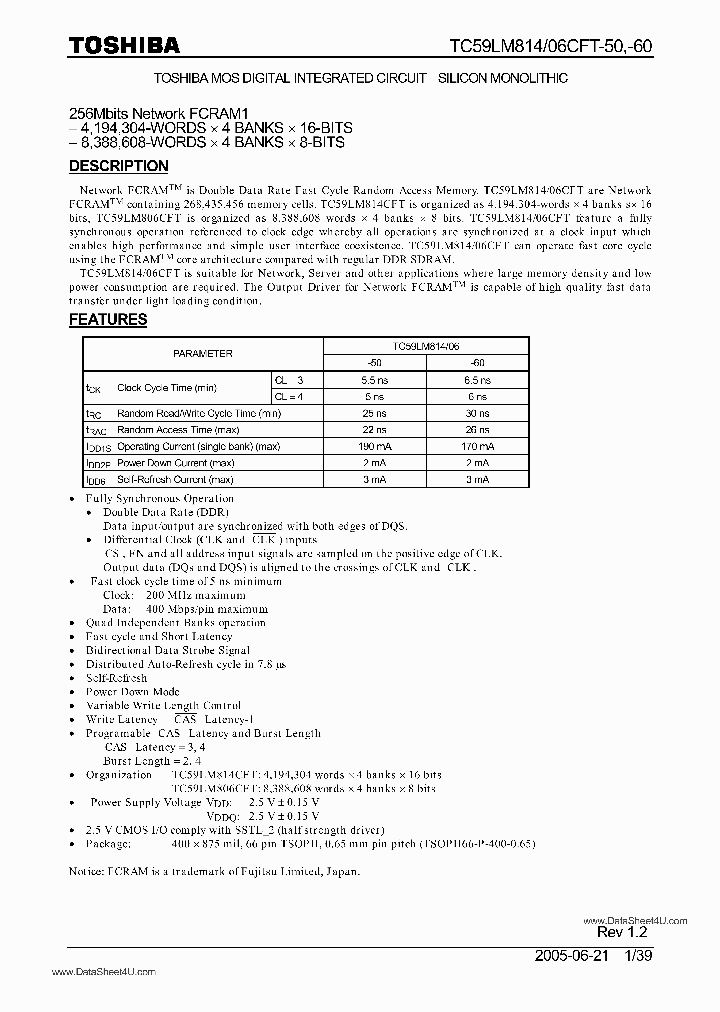 TC59LM806CFT_2208582.PDF Datasheet