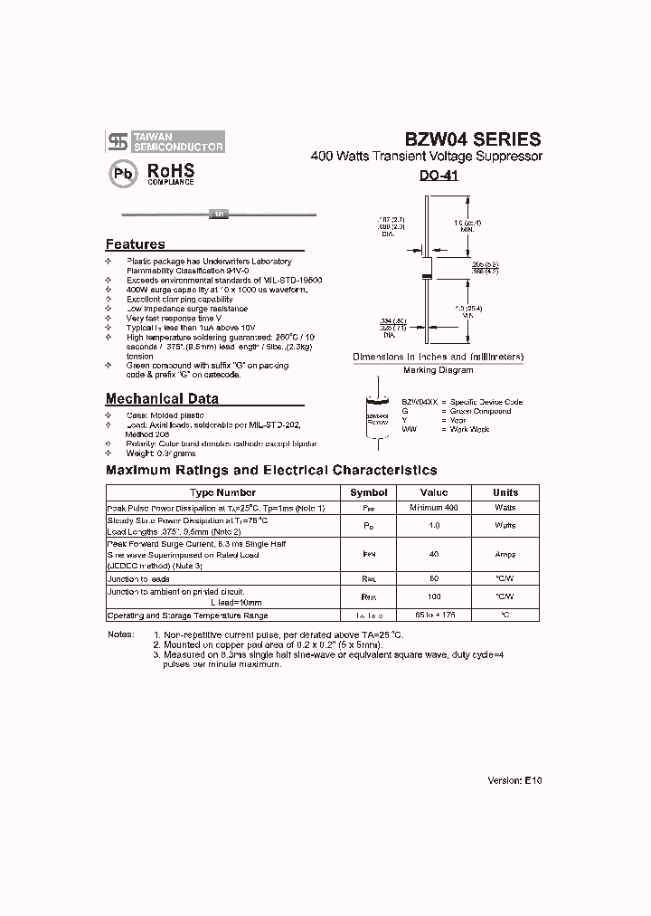 BZW04-8V5_2209895.PDF Datasheet