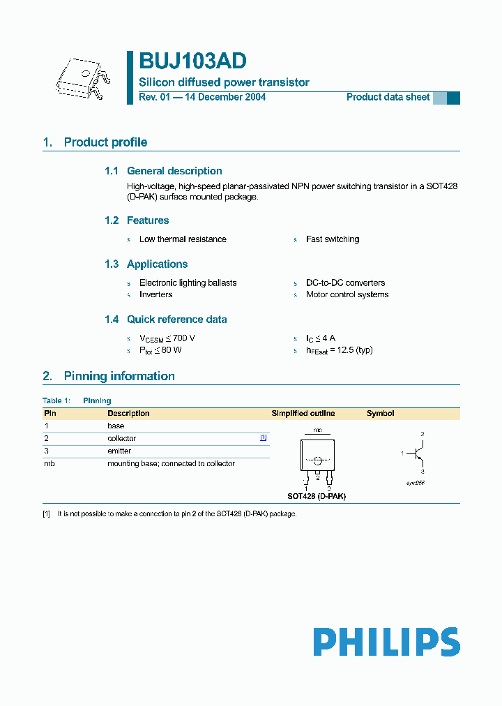 BUJ103AD_2210363.PDF Datasheet