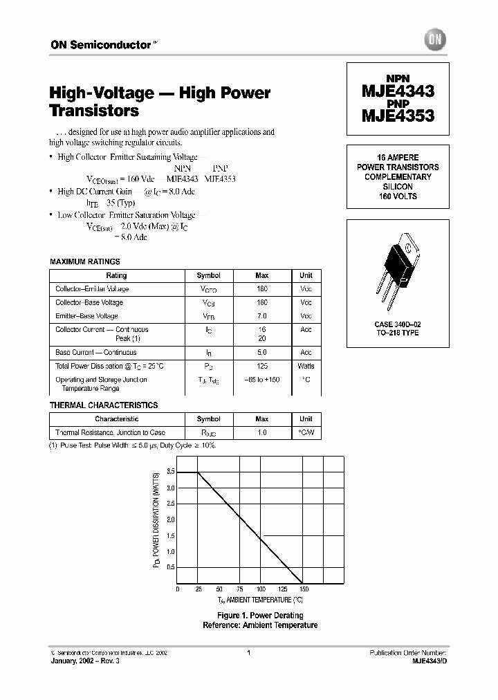 MJE4343-D_2211550.PDF Datasheet