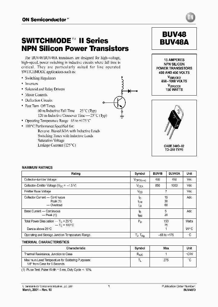 BUV48-D_2216290.PDF Datasheet
