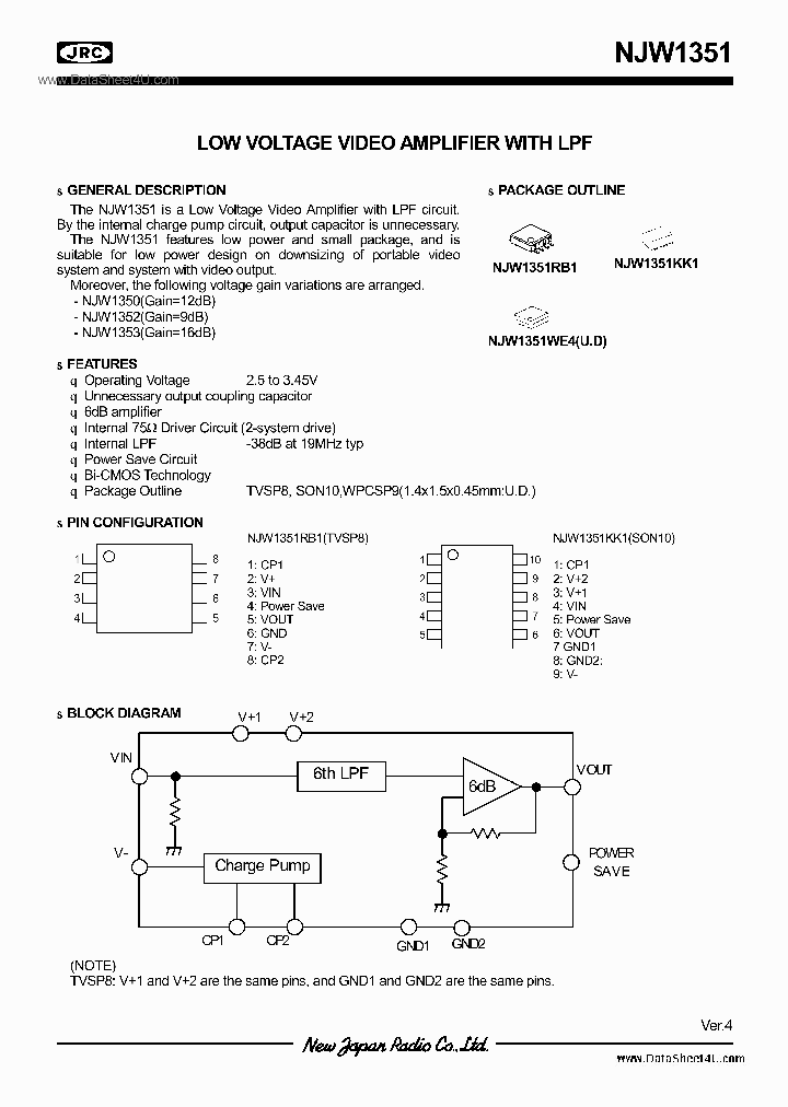 NJW1351_2219718.PDF Datasheet