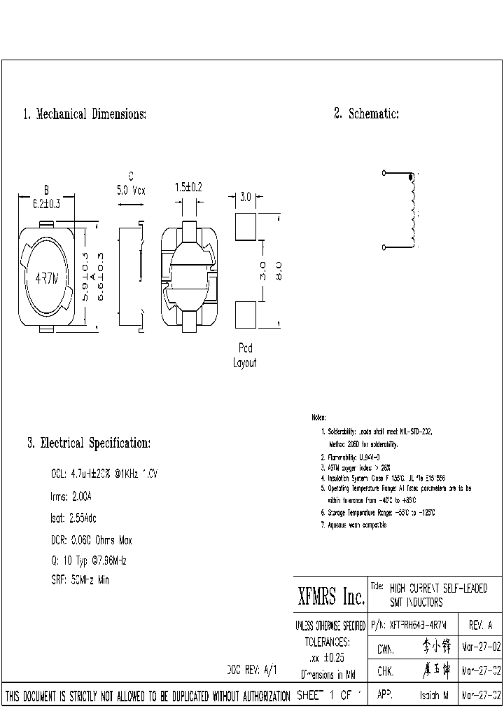 XFTPRH64B-4R7M_2215814.PDF Datasheet