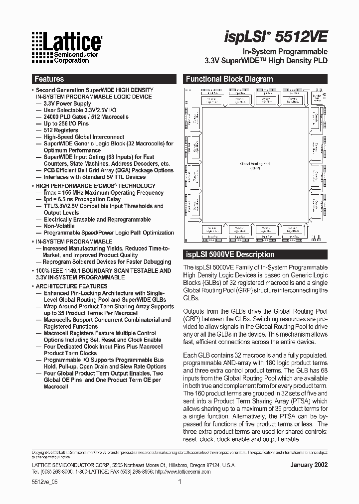 ISPLSI5512VE-155LF256_2221081.PDF Datasheet