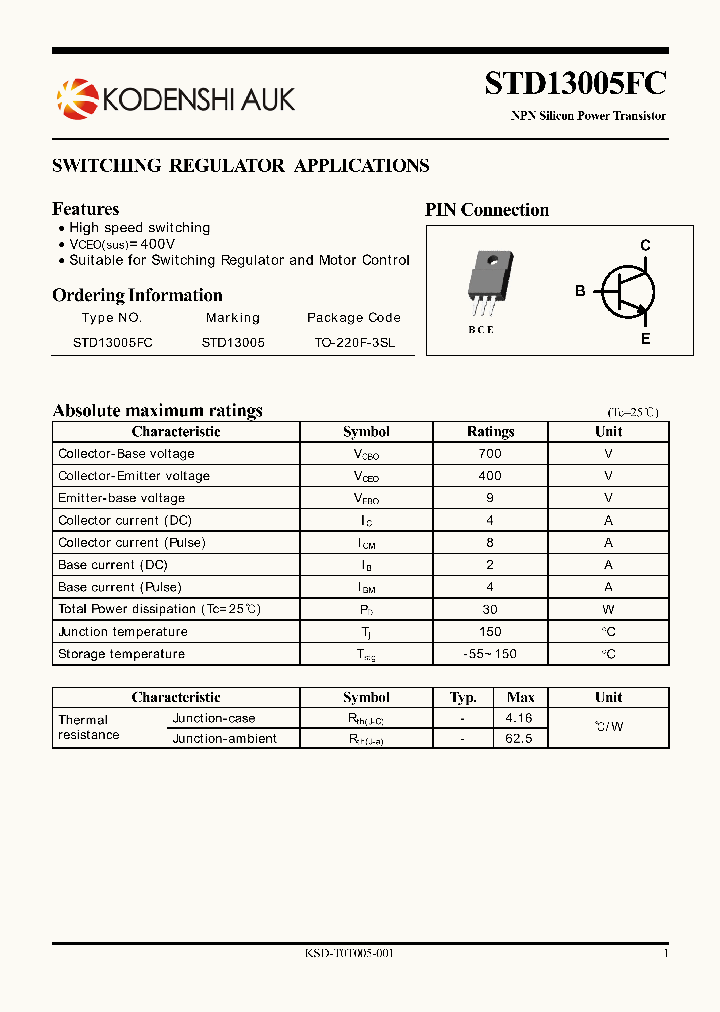 STD13005FC_2219008.PDF Datasheet