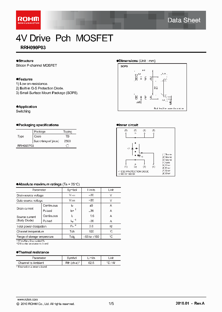 RRH090P03_2219898.PDF Datasheet