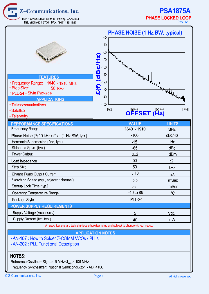 PSA1875A10_2219923.PDF Datasheet