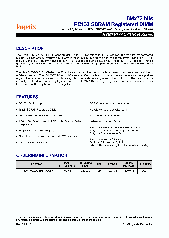 HYM7V73AC801BTHGC_2221188.PDF Datasheet