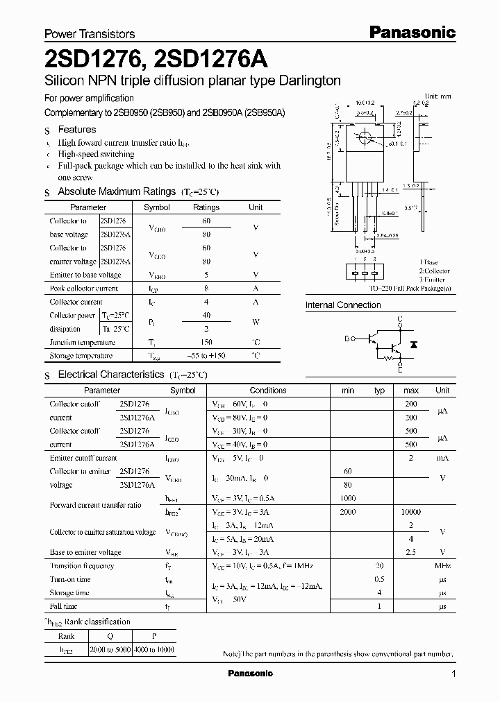 2SD12762SD1276A_2224450.PDF Datasheet