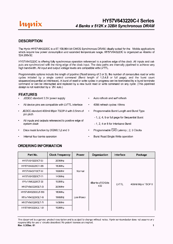 HY57V643220CLT-5I_2224126.PDF Datasheet