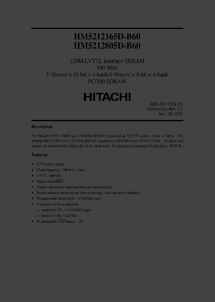 HM5212165D2805D-B60_2222756.PDF Datasheet