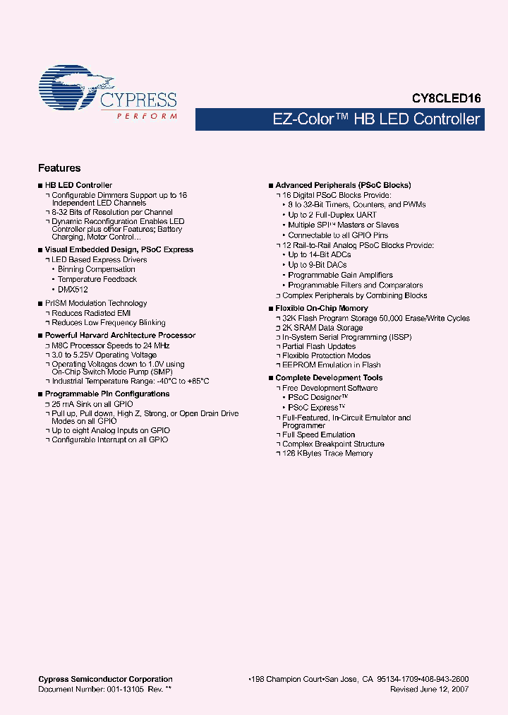 CY8CLED16-48LFXIT_2225281.PDF Datasheet