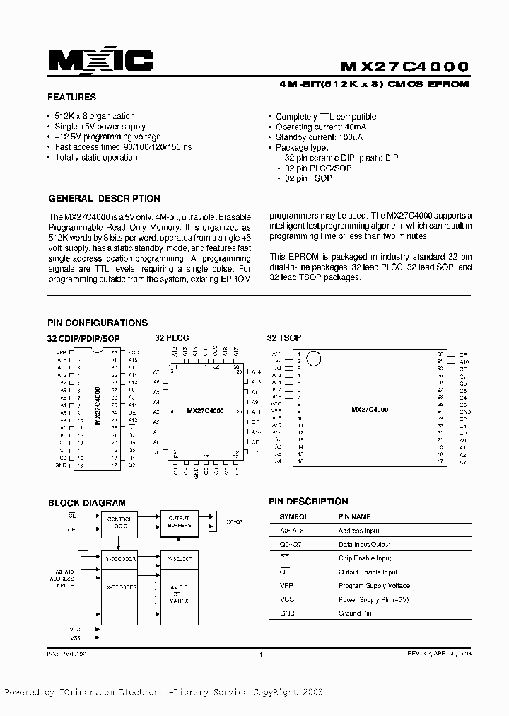 MX27C4000DC-15_2226172.PDF Datasheet