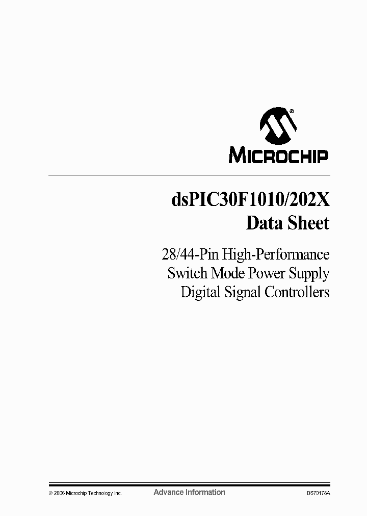 DSPIC30F6020BT-20E_2228590.PDF Datasheet