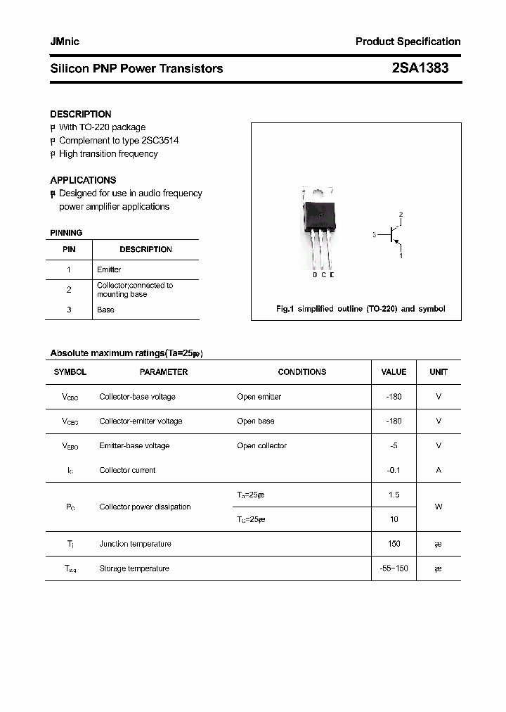 2SA1383_2228861.PDF Datasheet