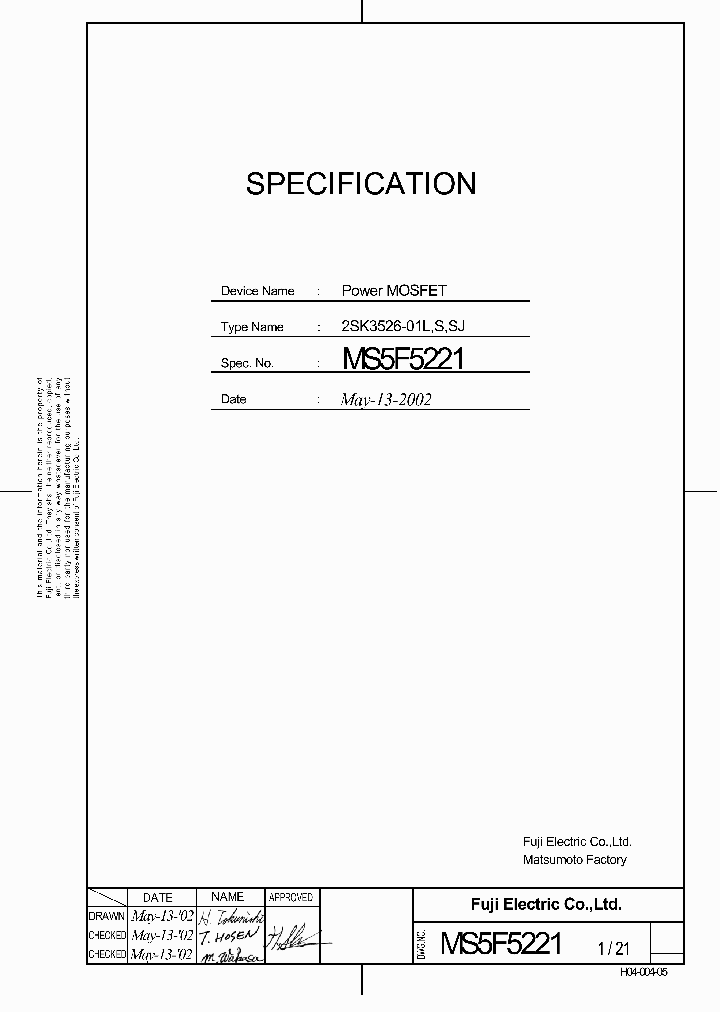 2SK3526-01S_2226500.PDF Datasheet