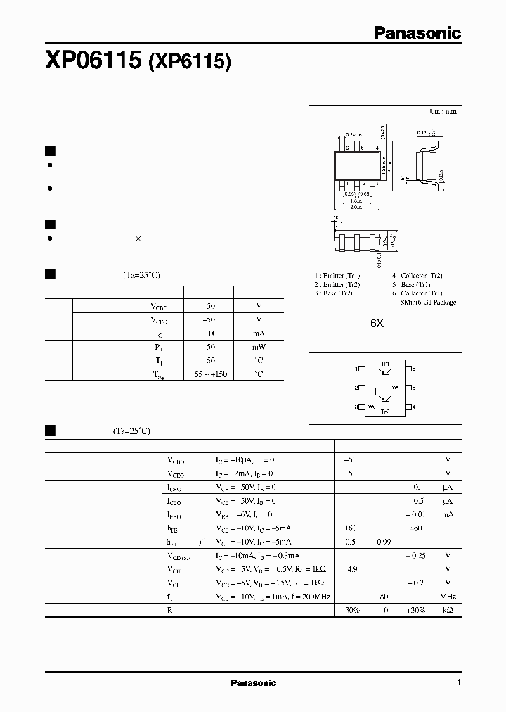 XP06115XP6115_2227808.PDF Datasheet