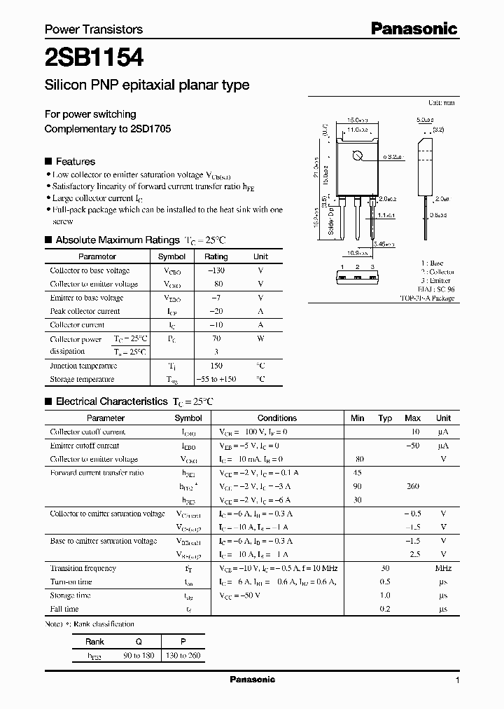 2SB1154P_2227074.PDF Datasheet
