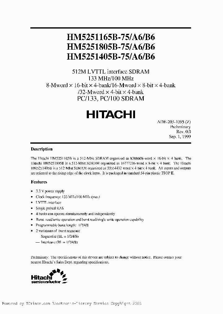HM5251165B1805B1405B-75A6B6_2227618.PDF Datasheet