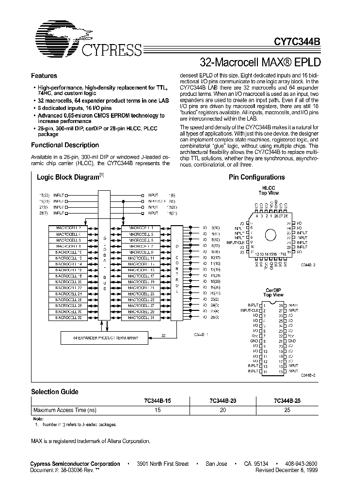 CY7C344B-15WC_2227471.PDF Datasheet