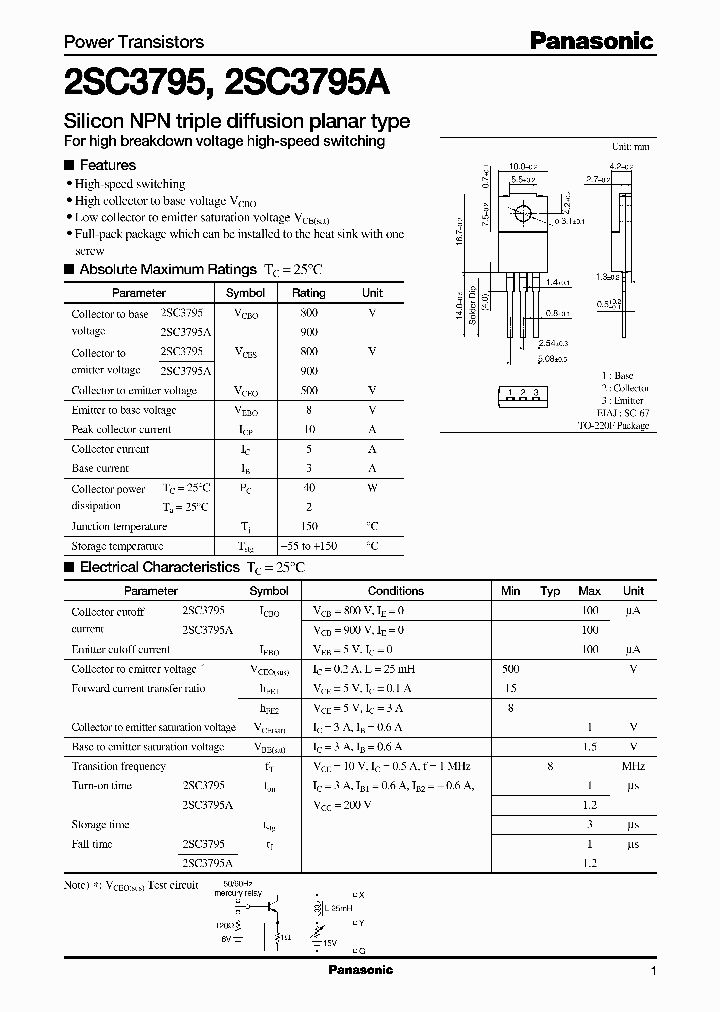 2SC37952SC3795A_2228550.PDF Datasheet