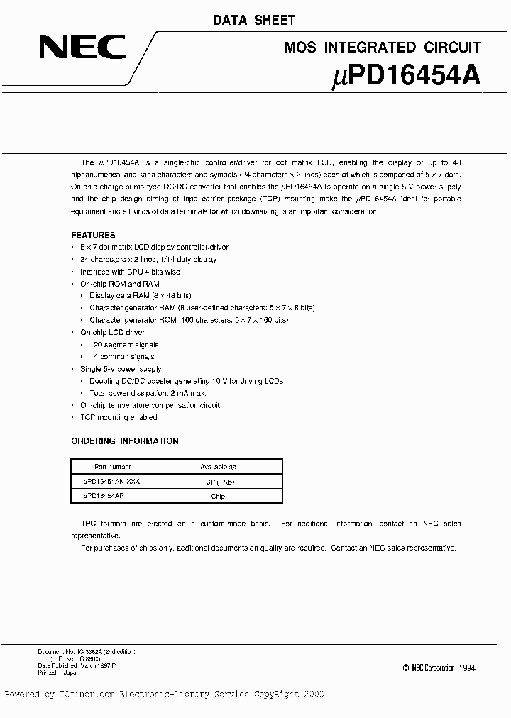 UPD16454AN-XXX_2228027.PDF Datasheet