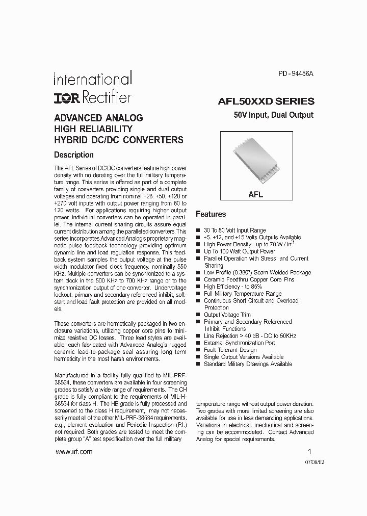 AFL5005DYHB_2230104.PDF Datasheet