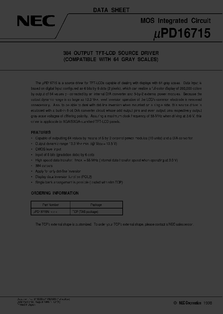 UPD16715N-XXX_2232395.PDF Datasheet