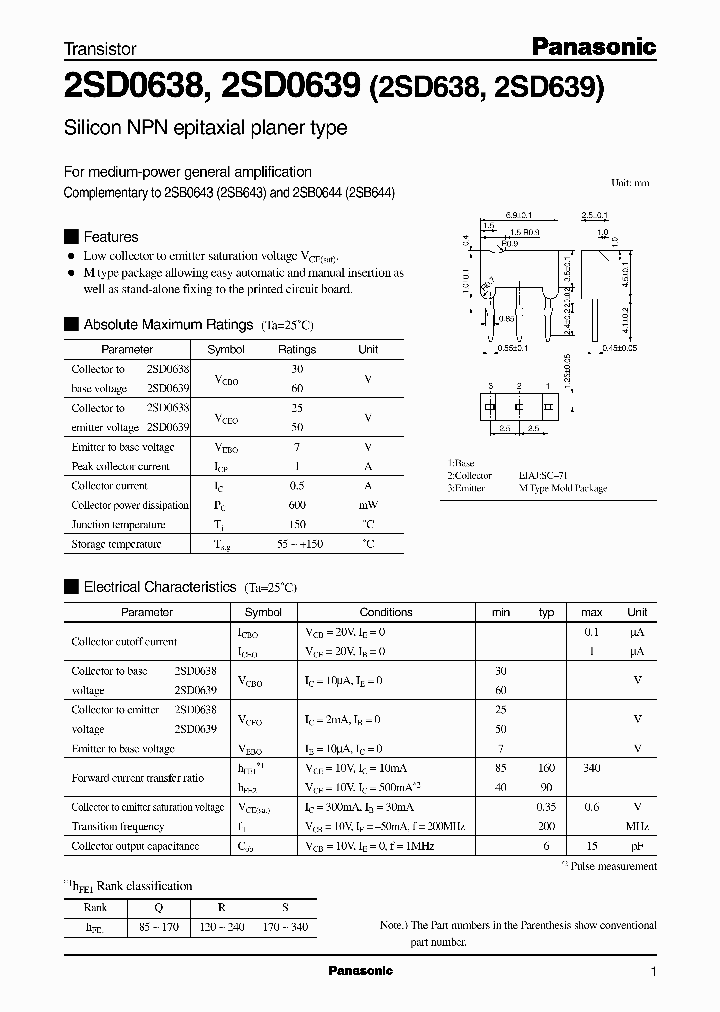 2SD06382SD06392SD6382SD639_2232602.PDF Datasheet